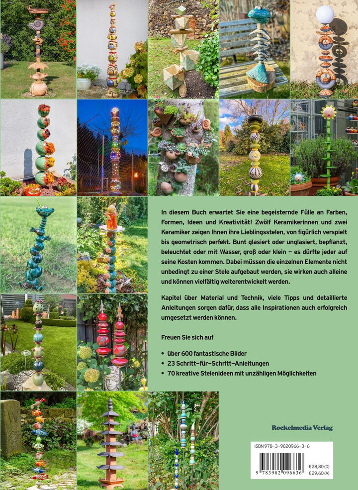 Natürlich Töpfern - Garten-Stelen, Taschenbuch