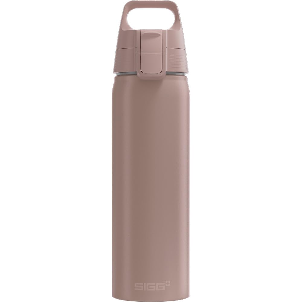 SIGG - Alu Trinkflasche - WMB ONE - Made in Switzerland - ClimatePartner - Kohlensäure geeignet - Au