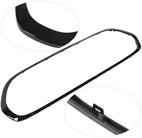 Cooper Kühlergrill Schwarz Frontgrill Grill Rahmeneinfassung 51137449207 Schwarz Glänzend Ersatz für