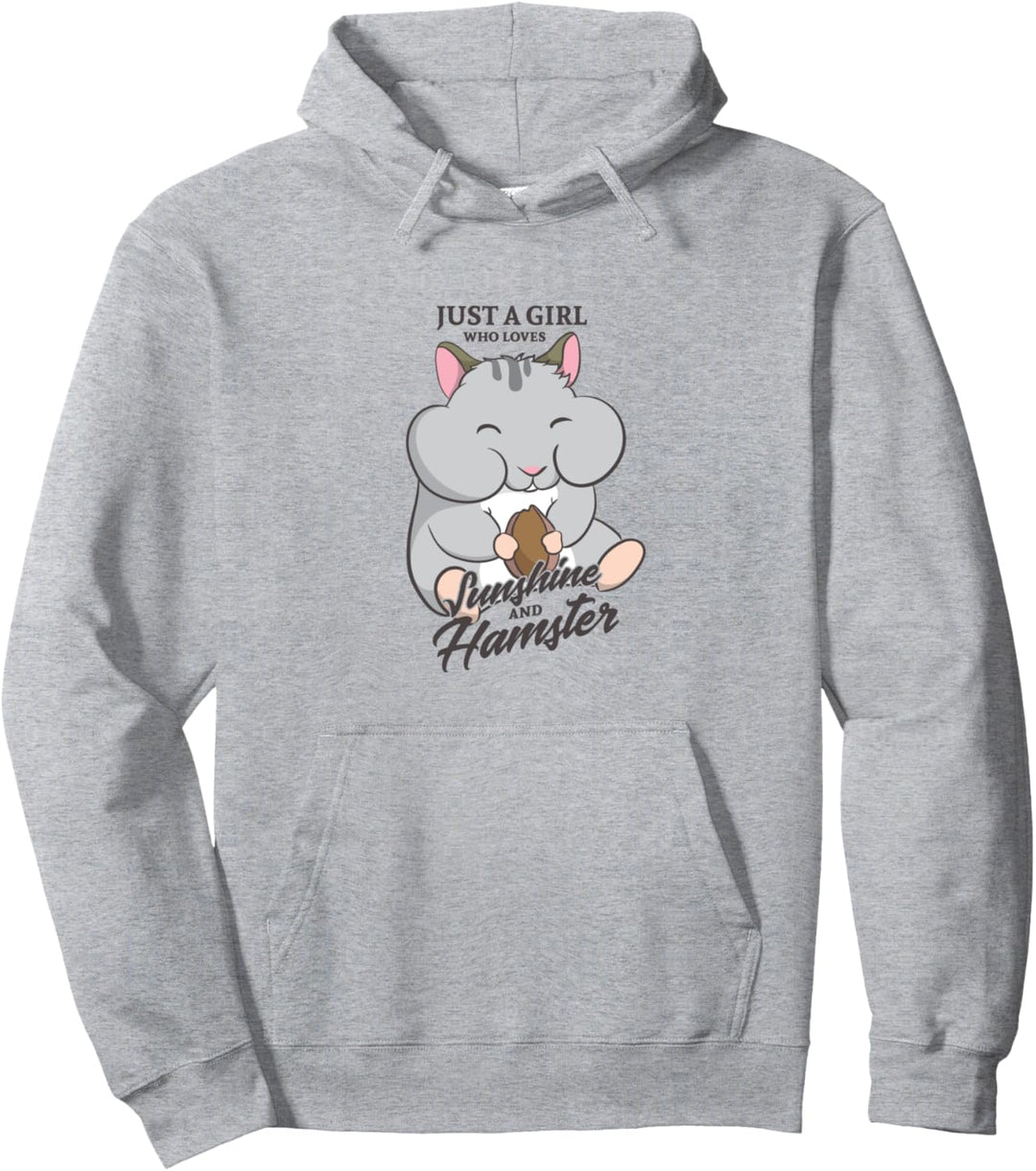 Sunshine and Hamsters Niedlicher Hamster Pullover Hoodie