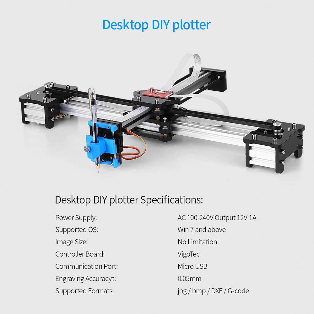 Desktop DIY Montiert XY Plotter Stift Zeichnung Roboter Zeichnung Maschine Malerei Handschrift Robot