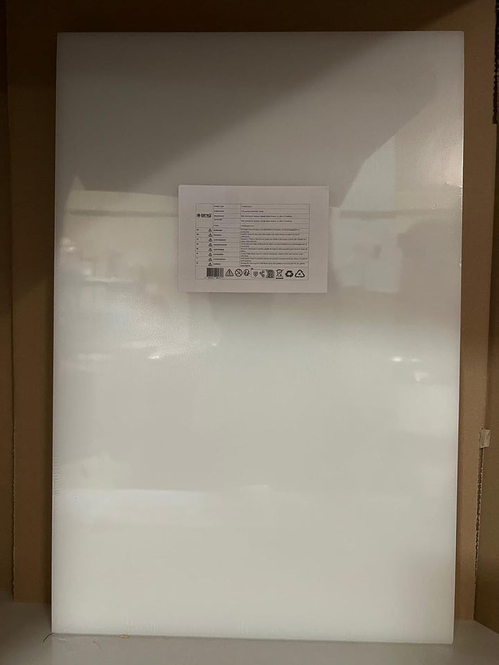 Schneidbrett, Gastro Schneidebrett Kunststoff Küchenbrett Schneidebretter (Weiss, 60x40x2) 60x40x2 W