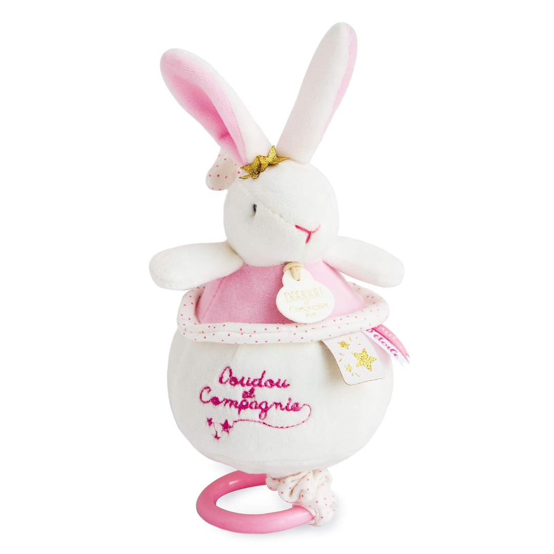 Doudou et Compagnie DC3519 LAPIN ETOILE - Spieluhr, rosa