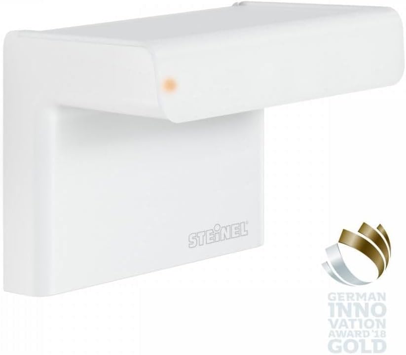 Steinel Bewegungsmelder iHF 3D weiss, 160° Bewegungssensor, 1-5 m Reichweite, in 3 Richtungen per Bl