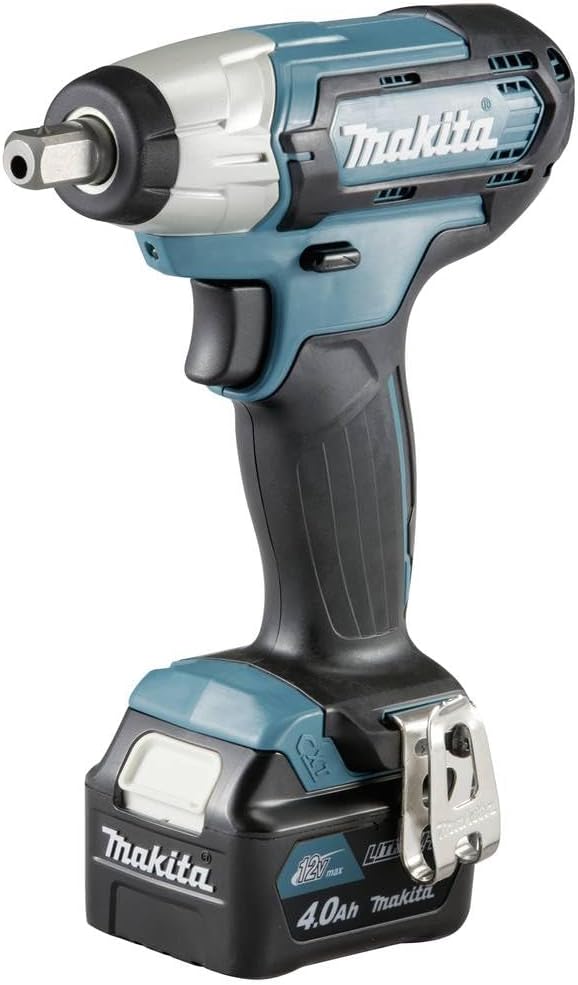 Makita TW141DSMJ Akku-Schlagschrauber 12 V max. / 4,0 Ah, Akkus + Ladegerät im MAKPAC mit Akkus + La