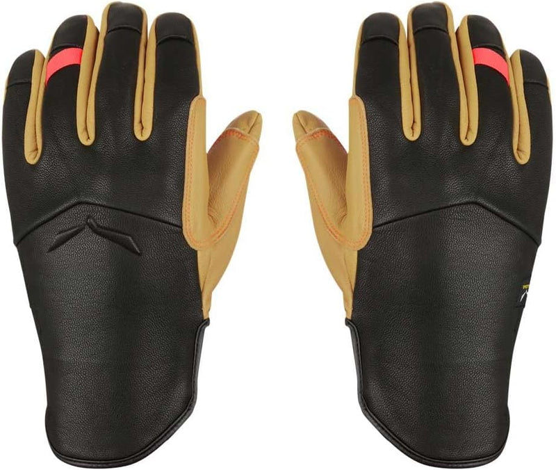 Salewa Damen Ortles Am W Leather Gloves handschuhe S Black Out/2500/6080, S Black Out/2500/6080