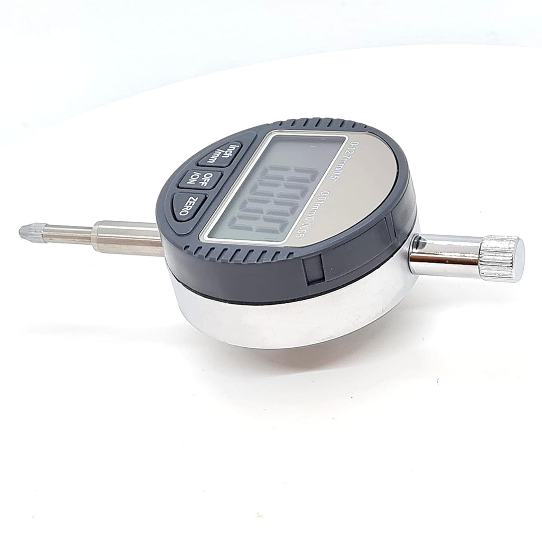 KATSU Digitale Messuhr 0,01 mm/0,0005" DTI Messuhr 0-12,7mm grosses LCD Digital Indikator Messgerät