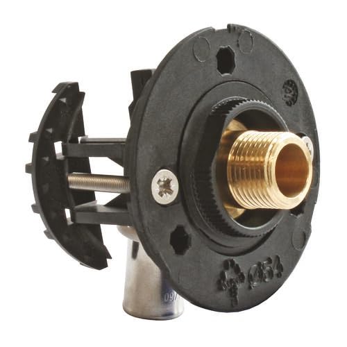 SOMATHERM FOR YOU - WC-Wasserhahn-Befestigungssystem für PER Rohr Ø12 - Crimpanschlüsse M12/17 (1/2