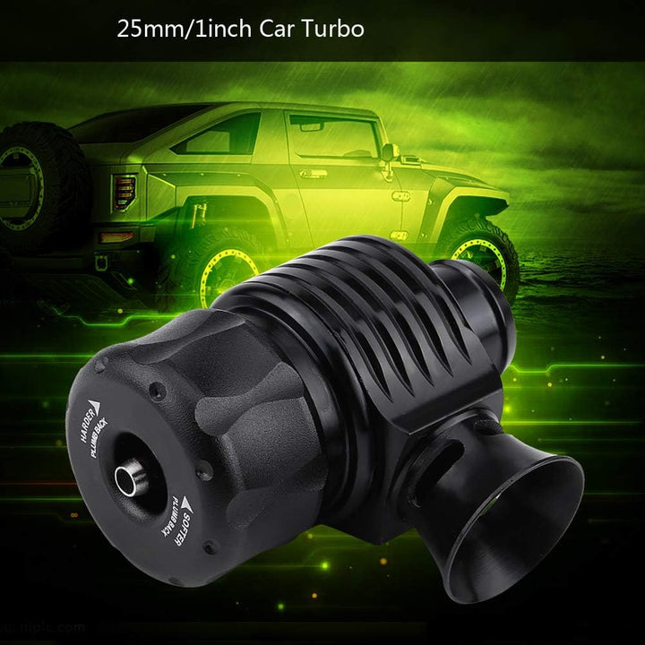 Auto Turbo Blow Off Ventil, Fydun 25mm Universal Aluminiumlegierung Auto Turbo Abblaseventil Adapter