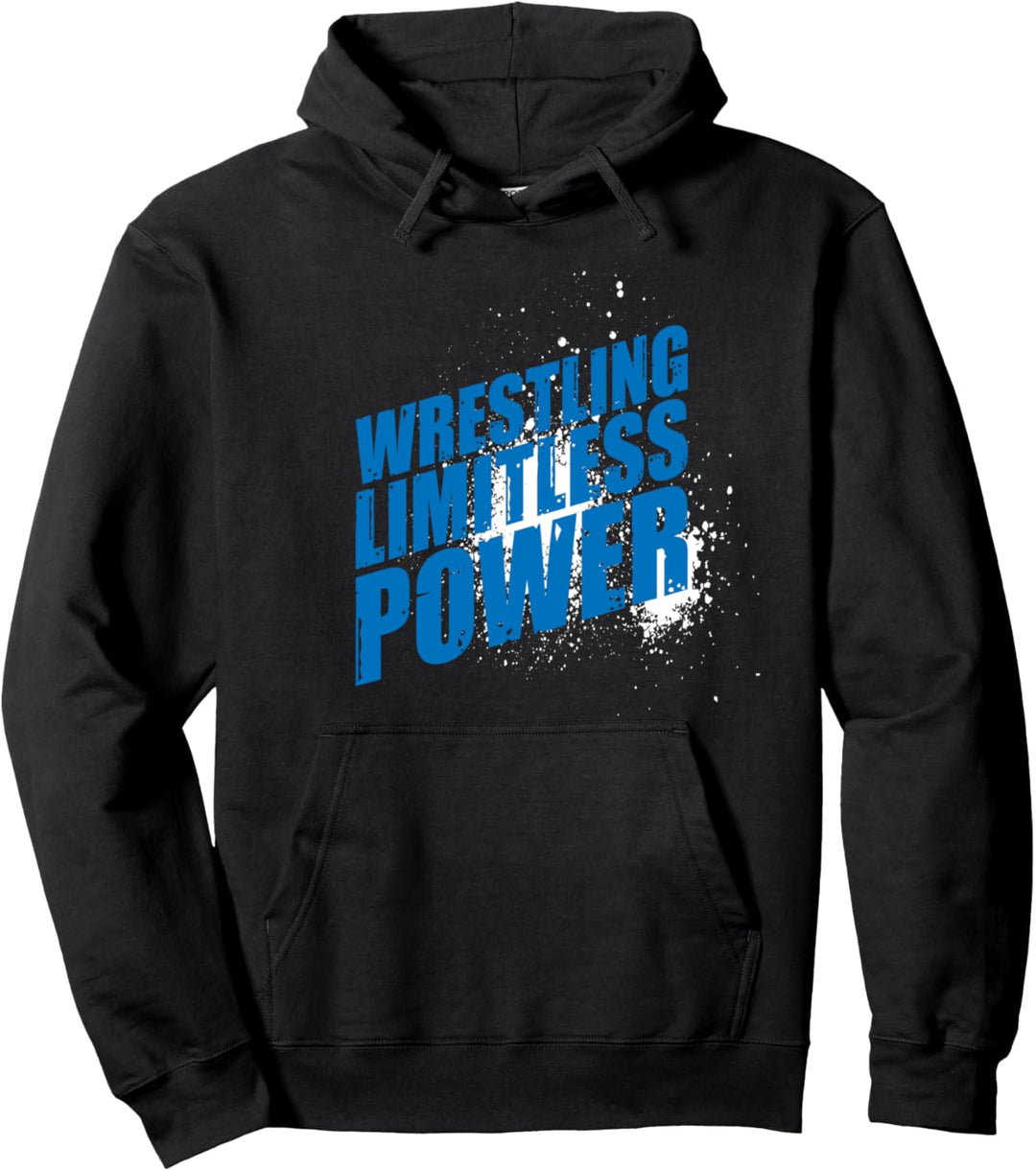 Ringen Grenzenlose Kraft. Wrestling T-Shirt. Ringer Anzug Pullover Hoodie