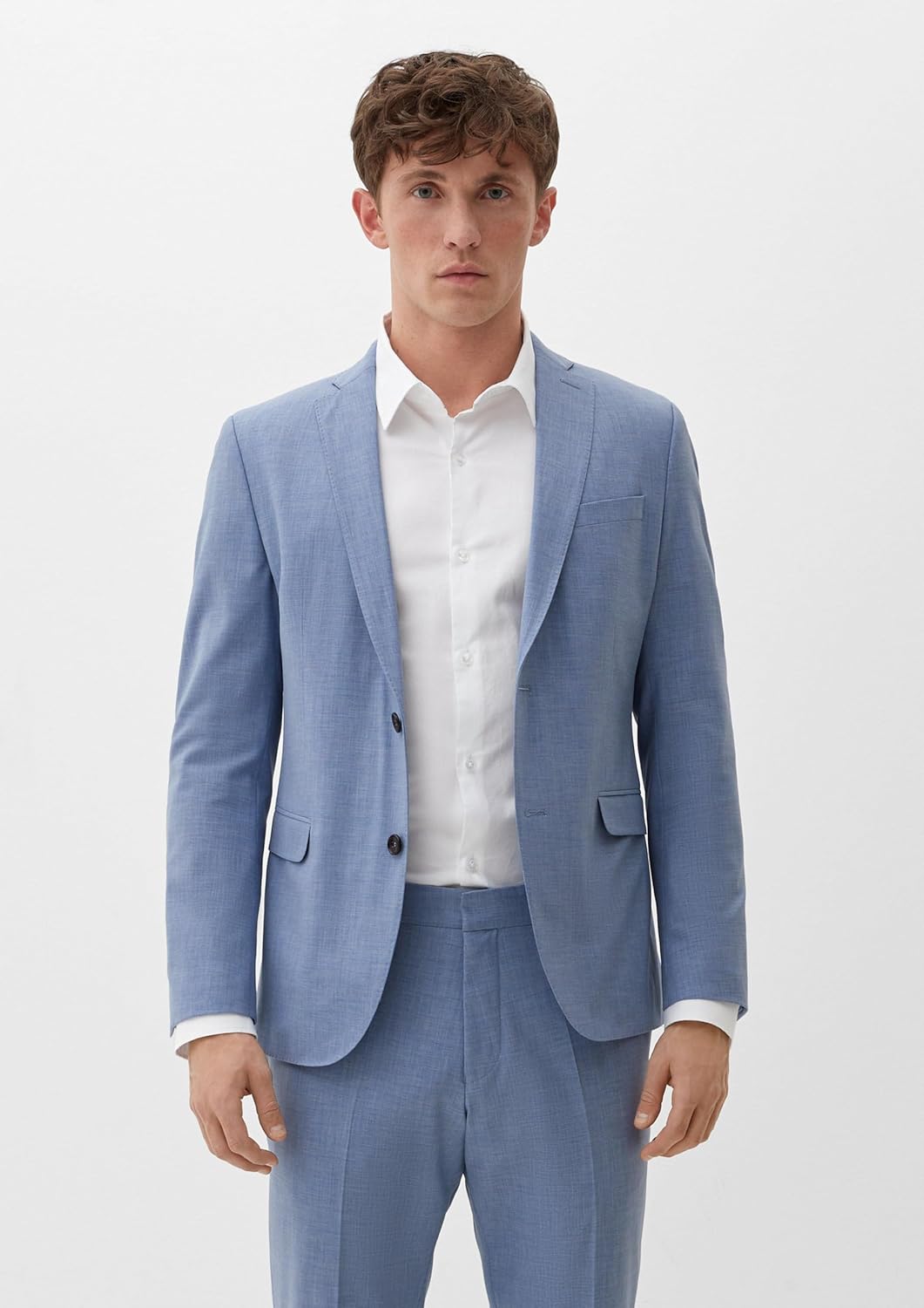 s.Oliver Herren Blazer, 46 52w3 Blau