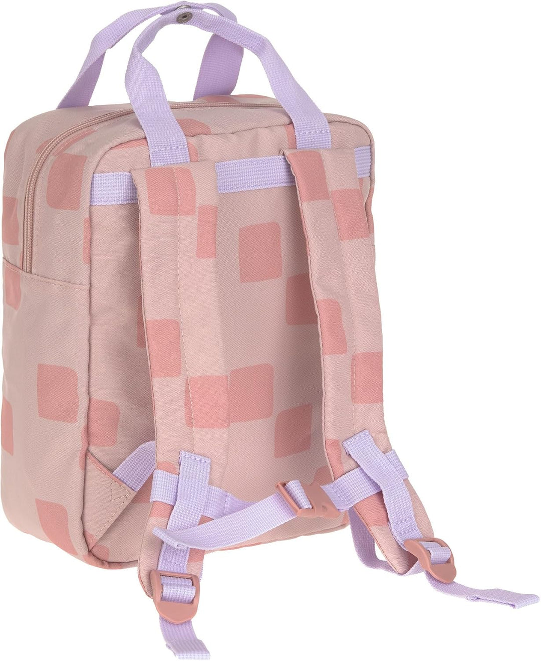 LÄSSIG Kindergartenrucksack Mini Square 7L Pattern Party Rose, Pattern Party Rose