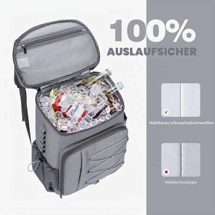 Maelstrom Kühlrucksack, 35 Dosen, auslaufsicher, isoliert, weiche Kühltasche, Camping-Kühler, Strand