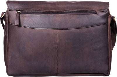STILORD 'Alex' Vintage Ledertasche Männer Frauen Businesstasche zum Umhängen 15,6 Zoll Laptoptasche