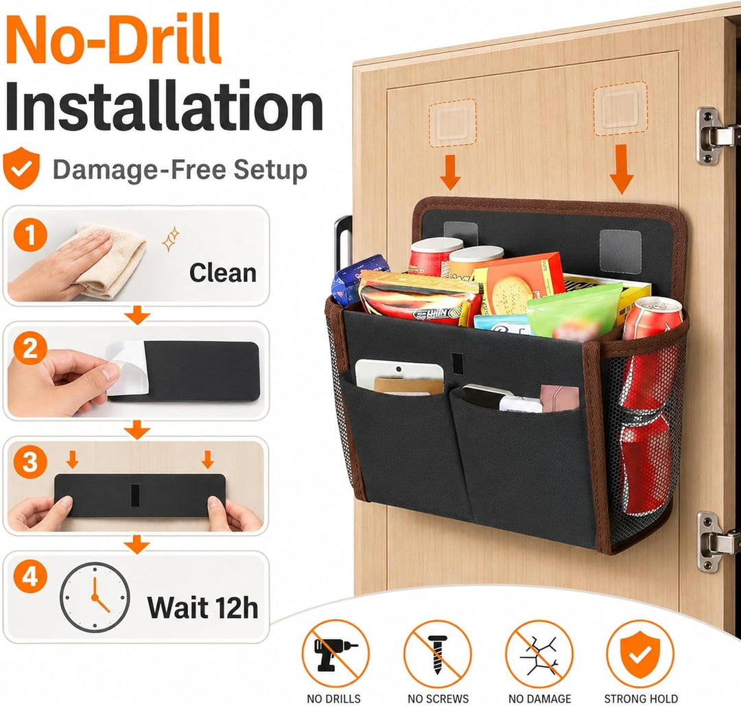 Wohnmobil Deko: Camping Organizer für die perfekte Wohnwagen Ordnung – Tür Organizer Hängend & Faltb