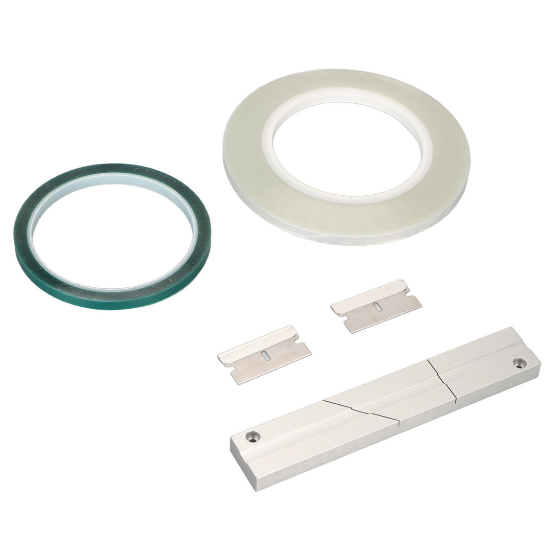Bandspleissblock-Set, Kompaktes, Längenverstellbares Leader Tape Studio Grade 1/4 10 Zoll Bandspleis