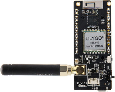 LILYGO TTGO Lora OLED 0,96 Zoll SD-Karte WiFi BLE Entwicklungsplatine ESP-32 Paxcounter Modul SMA Me