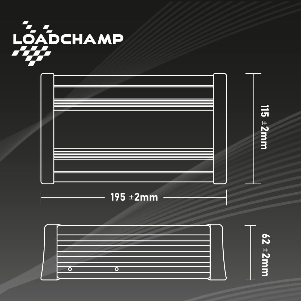 Loadchamp 12A automatisches Batterie Ladegerät AGM Gel Calcium Auto LKW Batterie 12V
