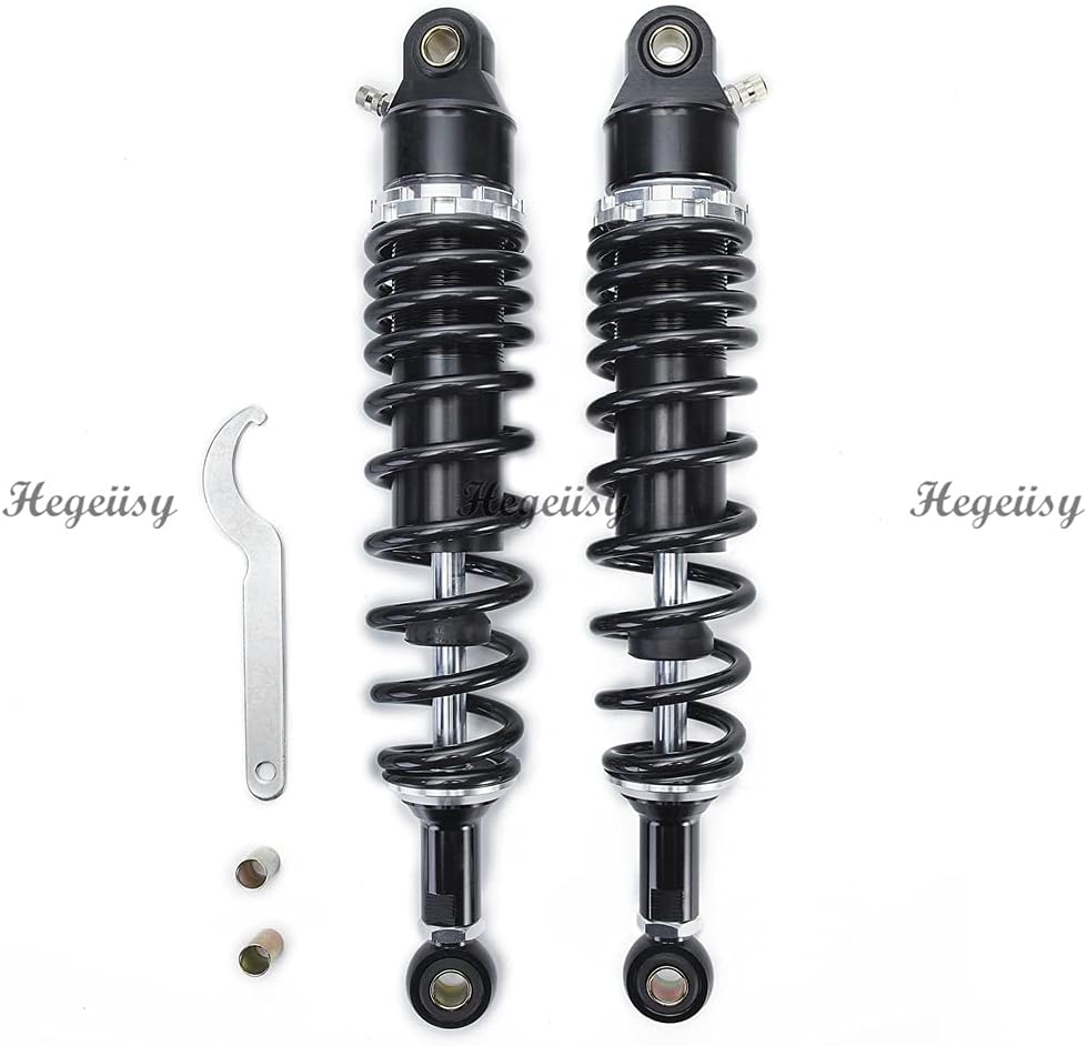 Hegeiisy HG68 320 mm 32 cm 7 mm Feder Universal Motorrad Luft Stossdämpfer Hinterradaufhängung ATV Q