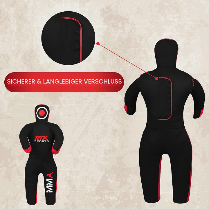 Kids MMA Judo Grappling Dummy - Punch Bag for Brazilian BJJ Jiu Jitsu, Wrestling, MMA Training Canva