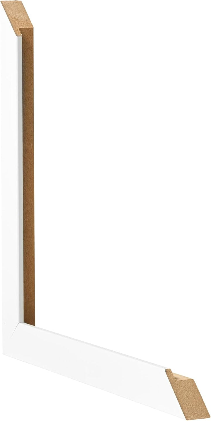 yd. Your Decoration - Bilderrahmen 75x100 cm - Weiss Matt - Bilderrahmen aus MDF mit Acrylglas - Ant