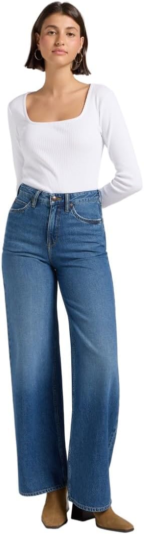 Lee Damen Stella A Line Jeans 24W / 31L Ink Pool, 24W / 31L Ink Pool