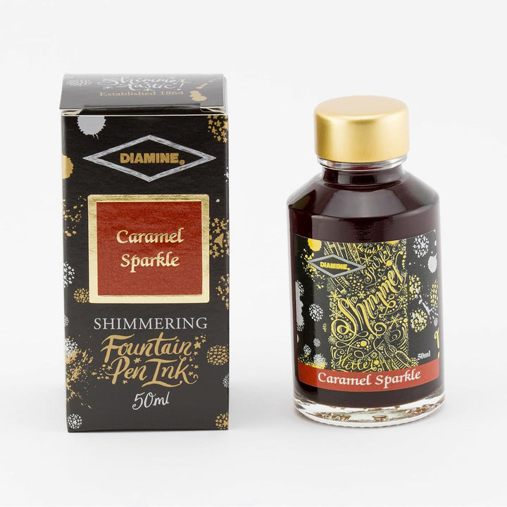 Diamine 50 ml schimmernde Tinte, Caramel Sparkle