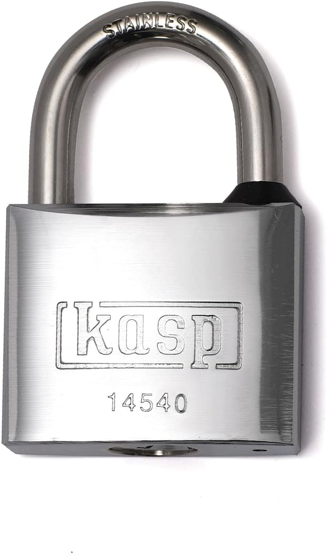 Kasp K14540A1 Schloss Marine, 40 mm, rostfrei, gleichschliessend, 6.2 x 4 x 1.5 centimetres Silber