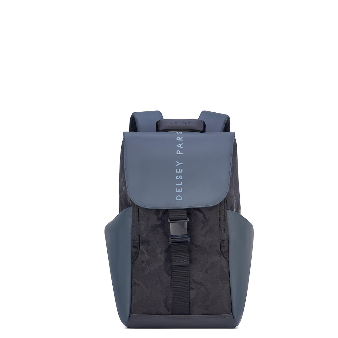 DELSEY PARIS - SECURFLAP - Weicher Rucksack - 45x31x14 cm - 21 Liter - S - Army, Army