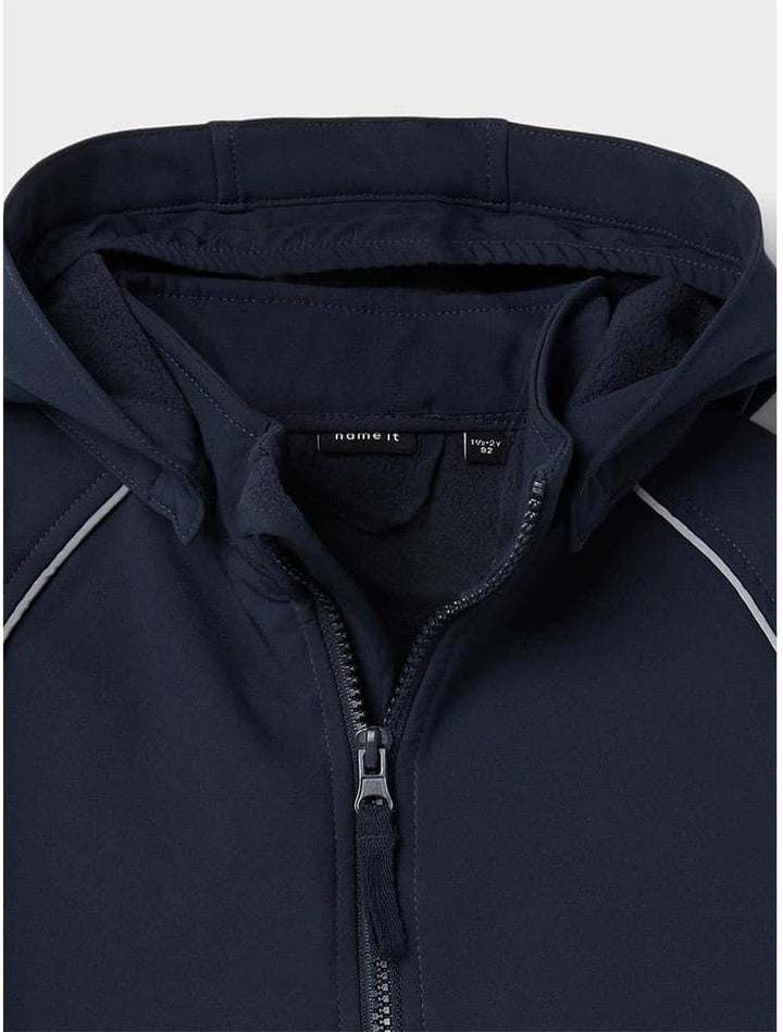 NAME IT Unisex Nmnalfa Softshell Suit Solid Fo Noos Regenanzug 116 Dark Sapphire, 116 Dark Sapphire