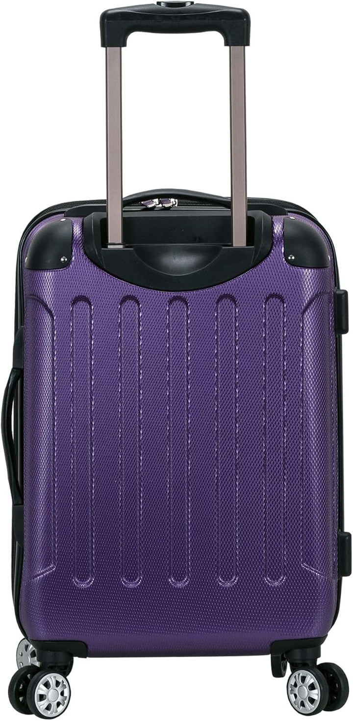 Rockland London Hardside Spinner Rad Gepäck, violett, 3-Piece Set (20/24/28), London Hartschalen-Kof