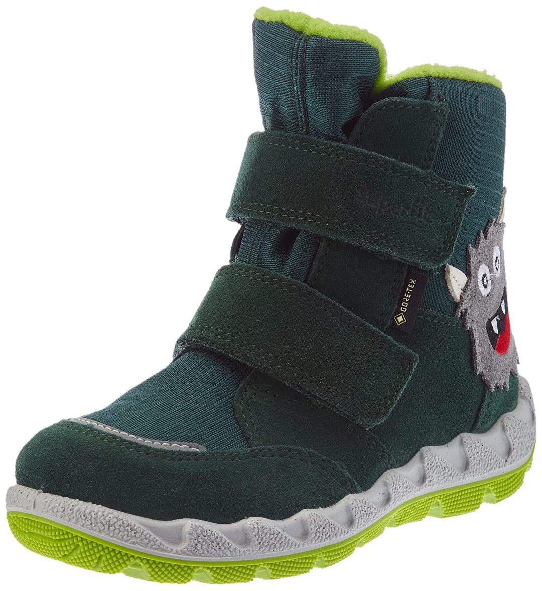 Superfit Jungen Icebird Warm Gefütterte Gore-tex Schneestiefel 21 EU Weit Grün Hellgrün 7000, 21 EU