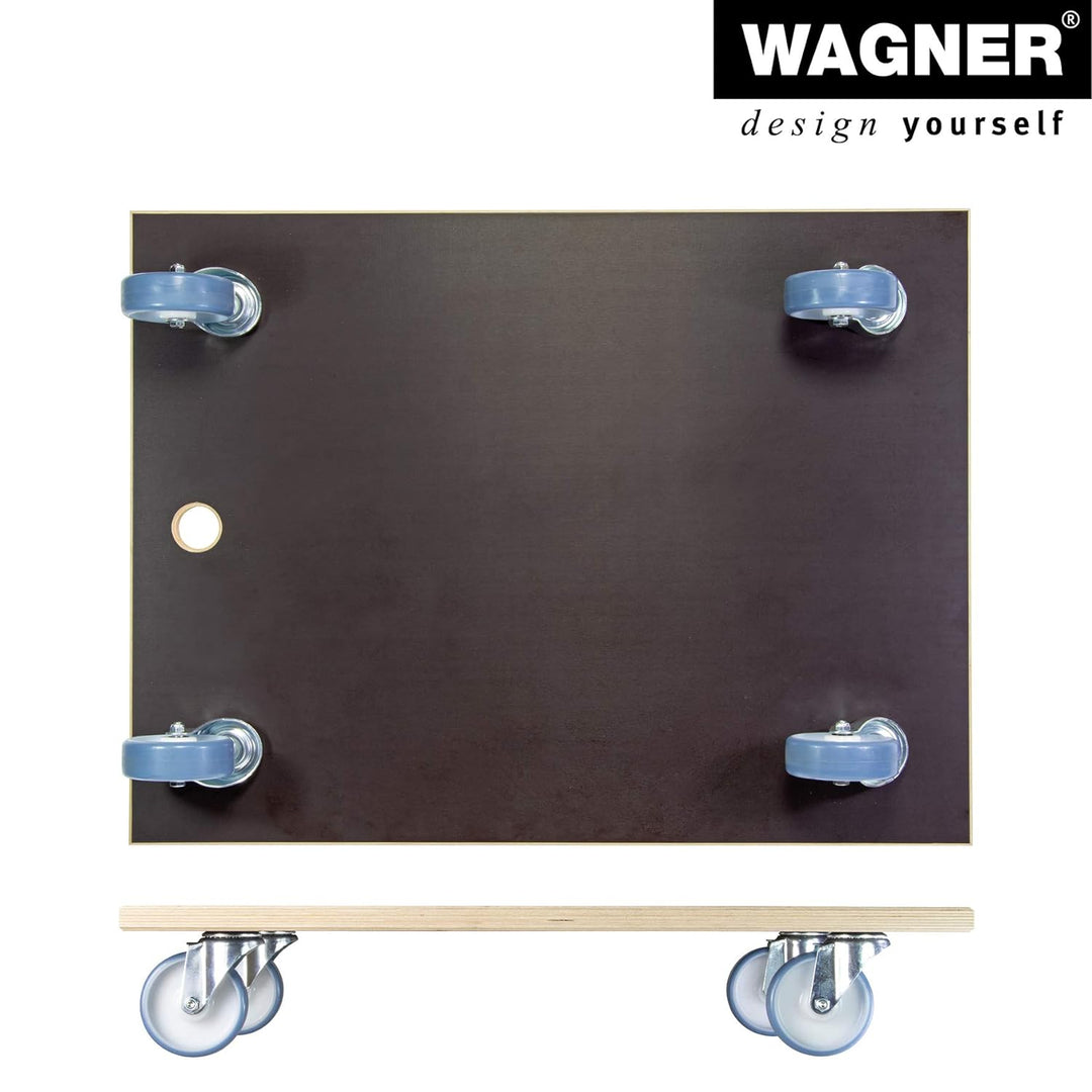 Wagner Transporthilfe MM 1147 I 78 x 59 x 15 cm - Tragkraft 500 kg - Multiplex - für schwer beladene