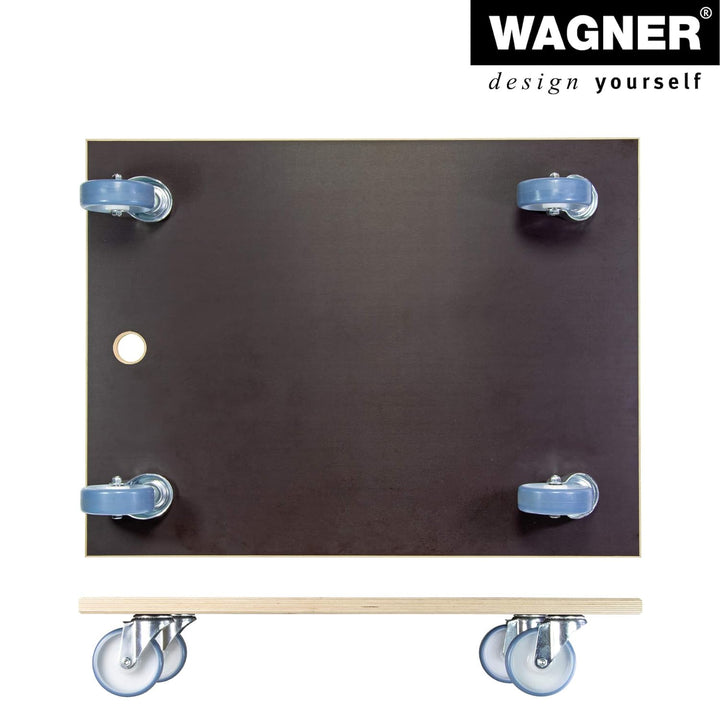 Wagner Transporthilfe MM 1147 I 78 x 59 x 15 cm - Tragkraft 500 kg - Multiplex - für schwer beladene