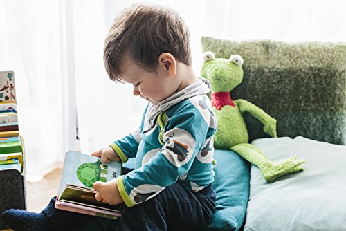 Efie Bio - Spieluhr Schlenker Frosch, kontrolliert biologischer Anbau (organic), Made in Germany, GO