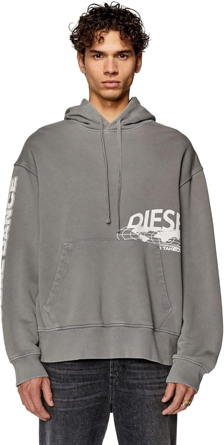 Diesel Herren Kapuzenpullover XXS 9bx-0qgak, XXS 9bx-0qgak