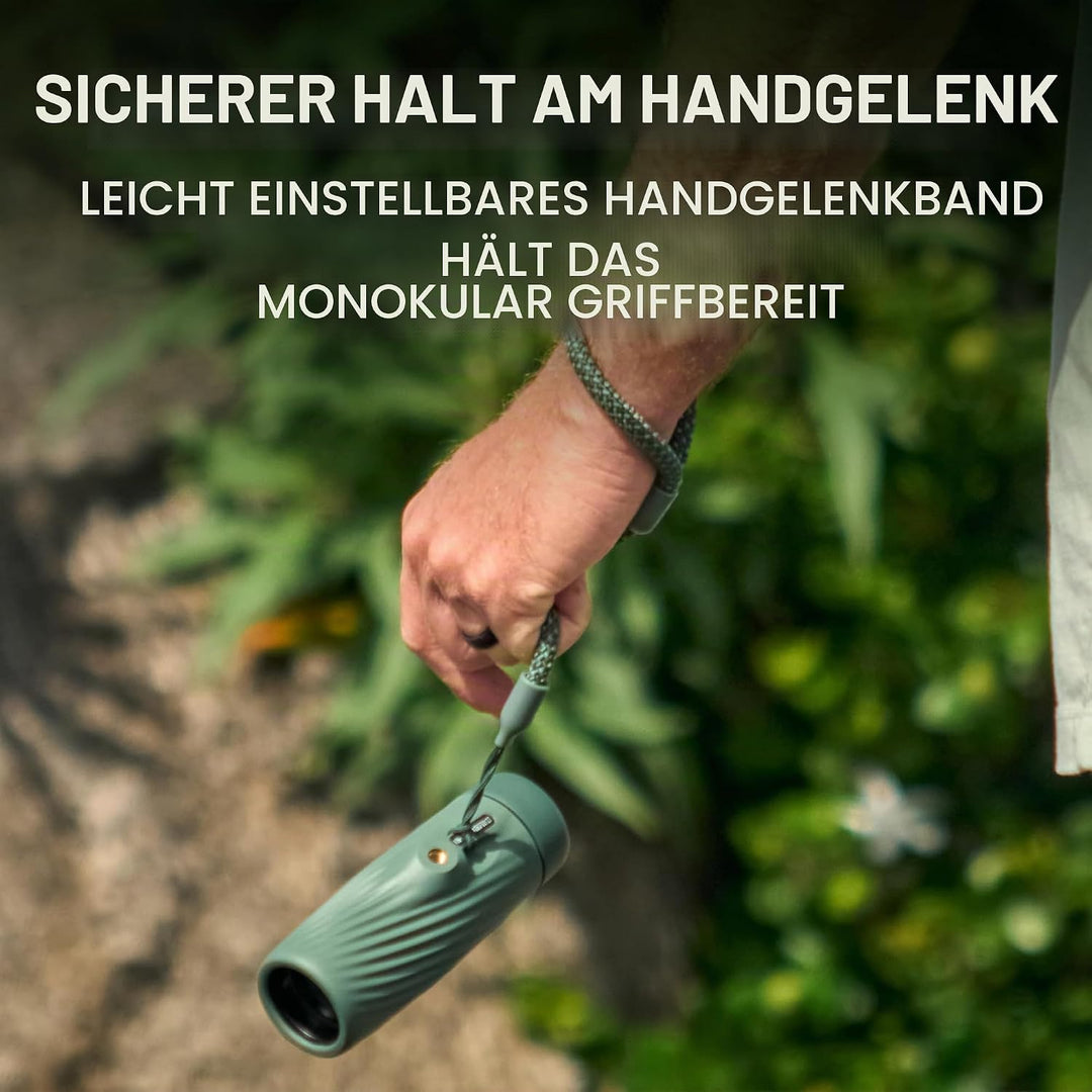 Bushnell – A3 10x32 – Monokular – Laurel Green – Dachkantprisma – Wasserdicht – Dachkantprisma – Vol