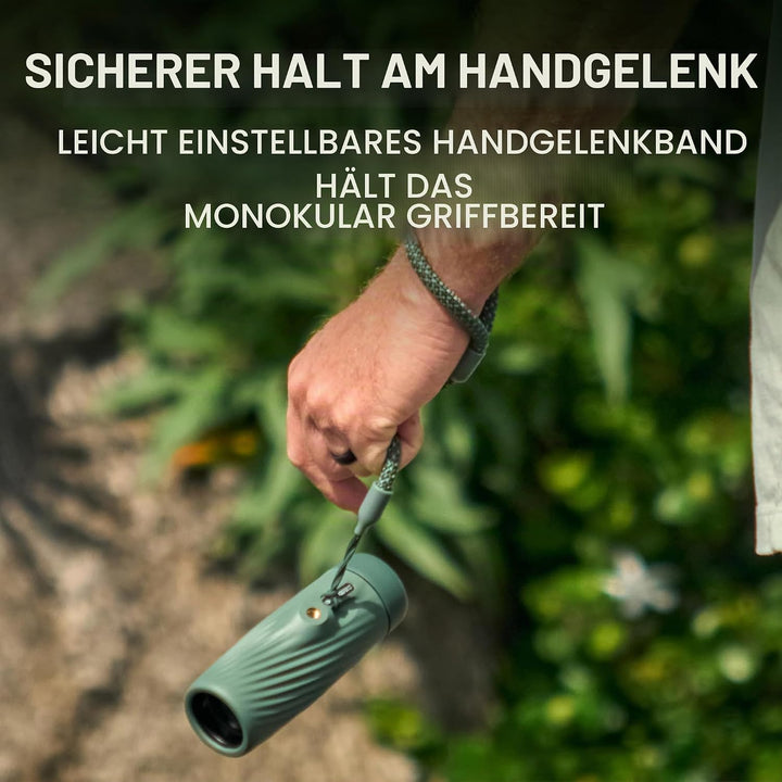 Bushnell – A3 10x32 – Monokular – Laurel Green – Dachkantprisma – Wasserdicht – Dachkantprisma – Vol