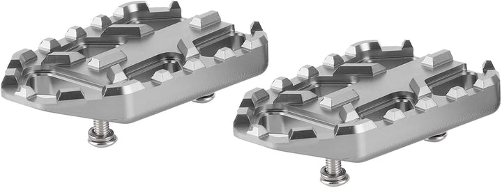 KIMISS Motorradpedal, 1 Paar Motorrad-Sicherheitsfussstütze CNC-Fussplatten aus Aluminiumlegierung P