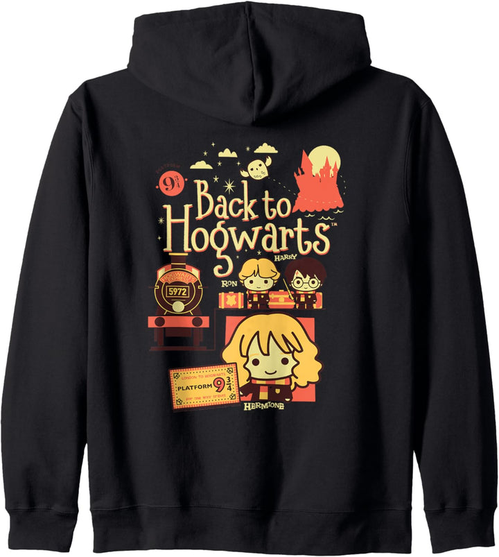Harry Potter Back to Hogwarts Platform 9 3/4 Chibis Kapuzenjacke