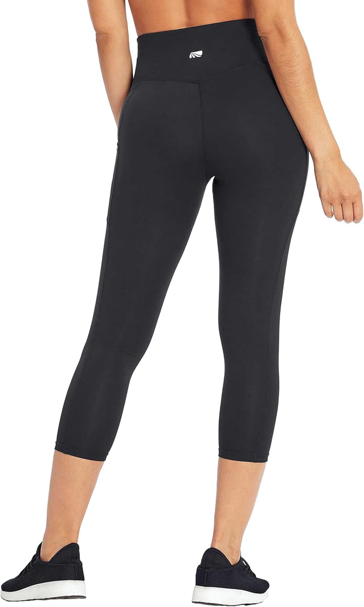 Marika Damen Knöchel-Leggings Drew High Waist Tummy Control Mid-Calf Legging S Schwarz, S Schwarz