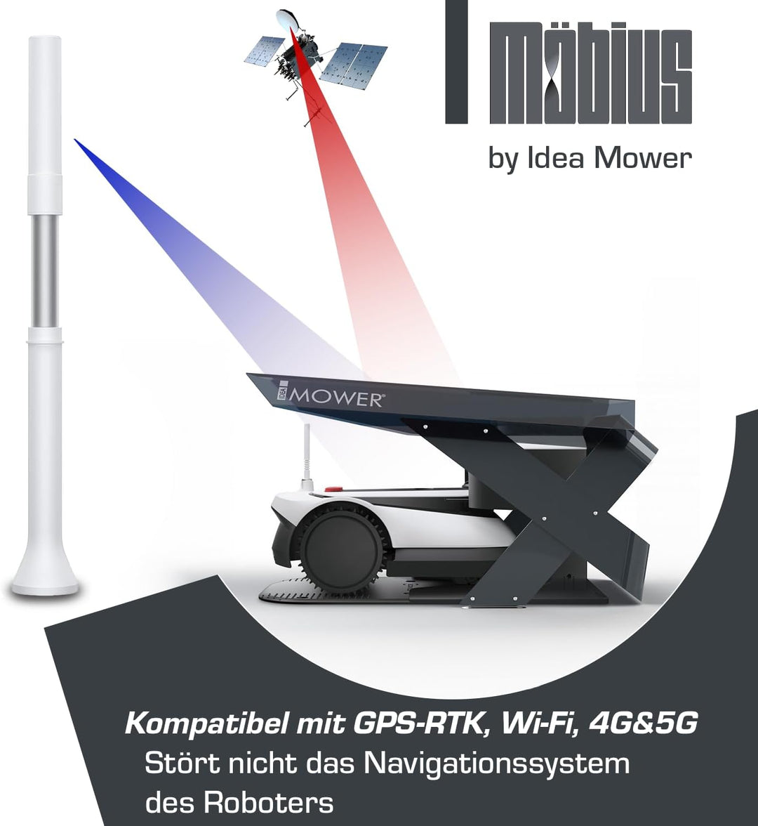 Idea Mower Mähroboter Garage Mobius kompatibel mit ECOVACS Goat G1 - Wetterschutzabdeckung aus Polyc