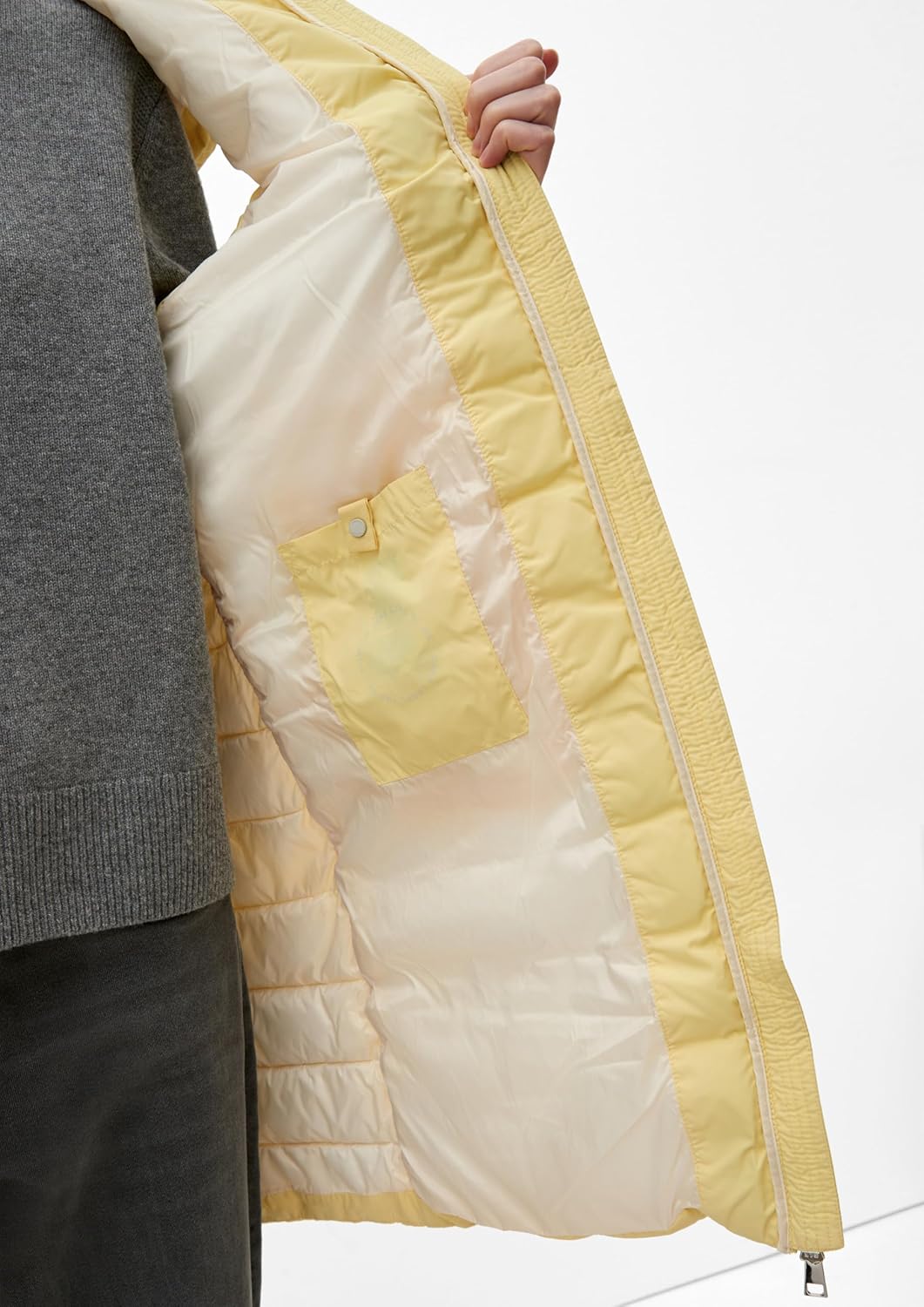 s.Oliver Damen Outdoor Weste 44 hellgelb, 44 hellgelb