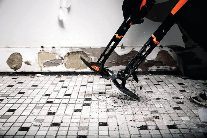 Fiskars Abbruchwerkzeug IsoCore L für eine Vielzahl von Abbrucharbeiten, Länge: 75,3 cm, Gewicht: 2,