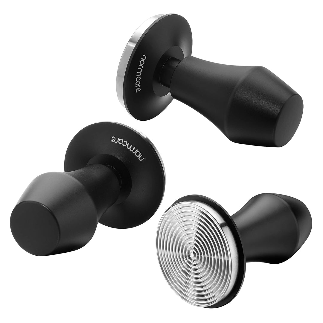 Normcore Kaffee Tamper 58.5mm - Druckregulierender - Barista Stempel mit 15lb / 25lb /30lbs Anpressd