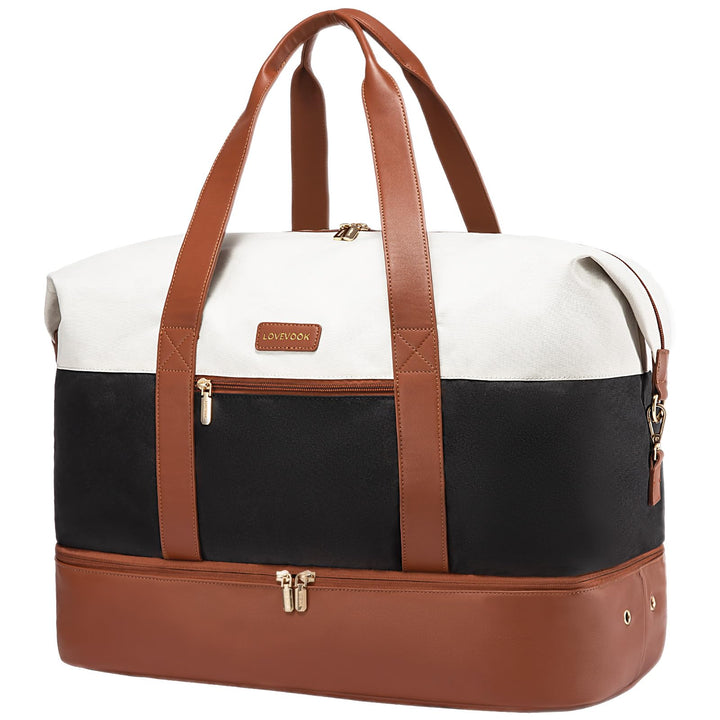 LOVEVOOK Handgepäck Tasche Für Flugzeug 40x20x25, Reisetasche Weekender Damen für Ryanair, Klein Spo