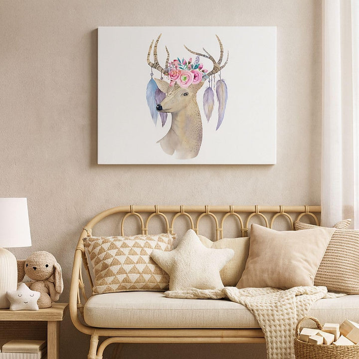 Bilder auf Leinwand 100x70cm Leinwandbild Lieber Kopf hipster illustration Gross Wanddeko Bild Schla