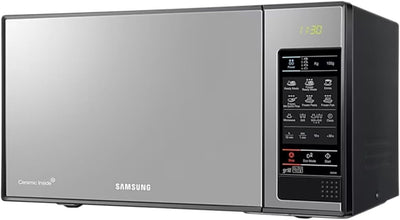 Samsung GE83X Kombi-Mikrowelle 800W mit Grill und Drehteller- schwarz mit Glas Front