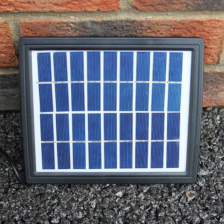 Kaskadenbrunnen 4-stufiger Wasserbrunnen Grau Solar-Wasserspiel mit überlaufenden Schalen Wasserbrun