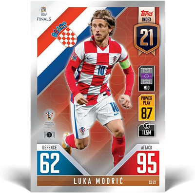 Topps Match Attax 101 Fussballkarten, Road to UEFA Nations League Finals, komplette Box